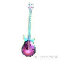 Sikye Coffee Spoon Guitar Shape Stainless Steel Rainbow Spoon Flatware Drinking Tools Home Party (Multicolor) - B07F9T664Y